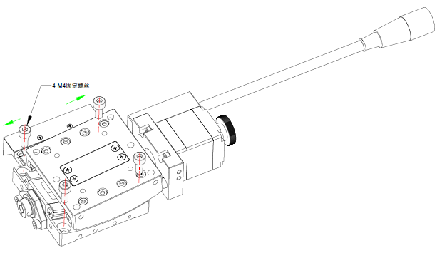 電動(dòng)角位滑臺(tái) EWFG40-75(圖3) 電動(dòng)滑臺(tái)