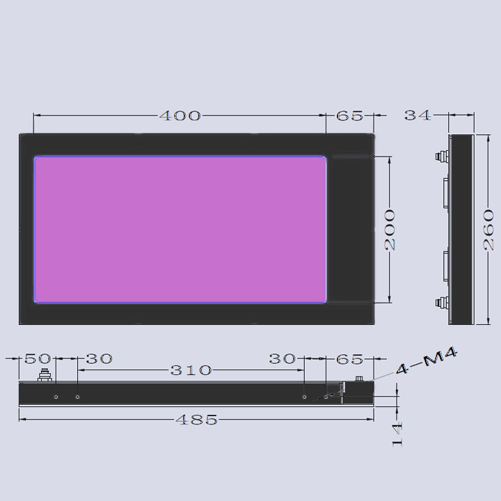 大型UVLED水冷面光源固化系統(tǒng)-400×200(圖3) 大型UVLED水冷面光源固化系統(tǒng)-400×200(圖3)