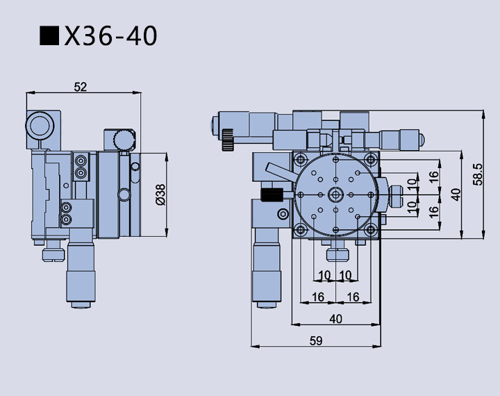 三維調整架X36(圖4) 三維調整架X36(圖4)