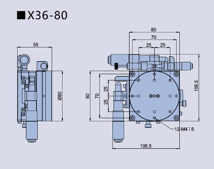 三維調整架X36(圖6) 三維調整架X36(圖6)